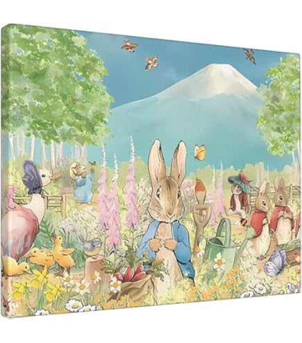 ピーターラビットファミリー 4体セット Amazon.co.jp: ユーパワー ピーター ラビット ミニ アート
